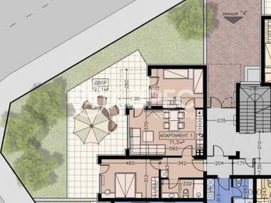 Satış - Apartman olarak Manastirski livadi-Iztok,  Sofia