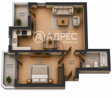For sale - Apartment in Dragalevci,  Sofia
