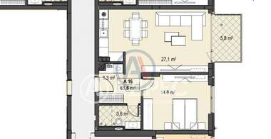Vânzare - Apartament în Boiana,  Sofia