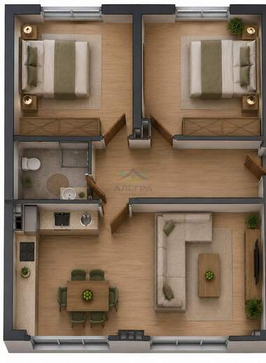 For sale - Apartment in Center,  Pazardjik