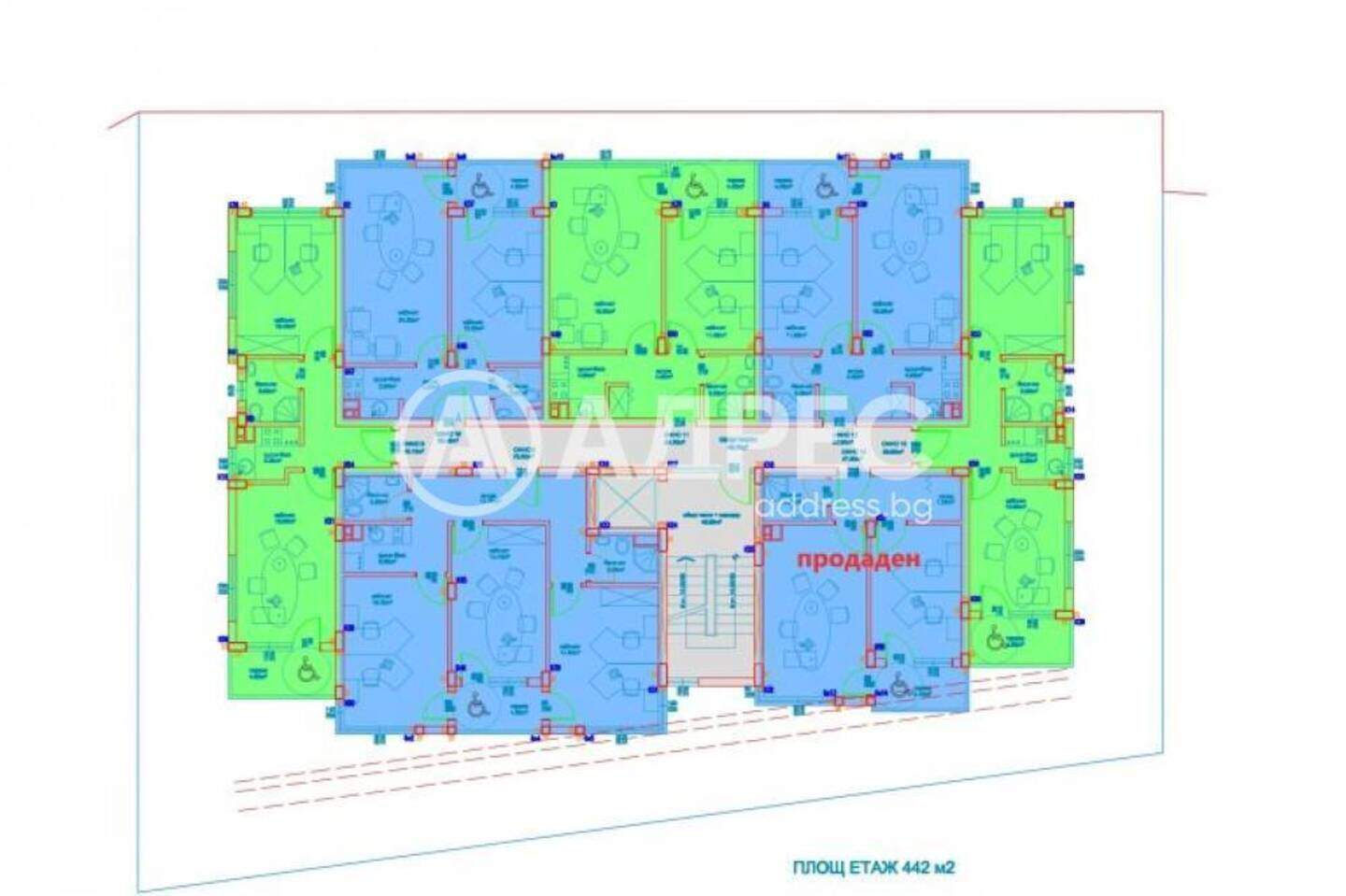 İki odalı Apartman olarak Slaveykov, Burgas – fotoğraf 3