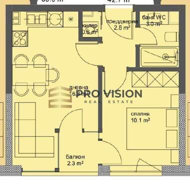 Verkauf - Wohnung in Troschewo,  Warna