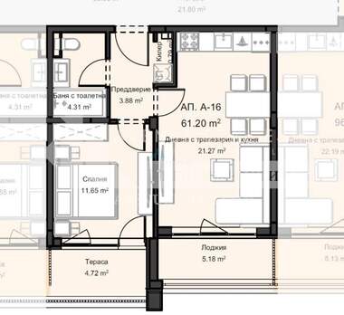 For sale - Apartment in Ostromila,  Plovdiv