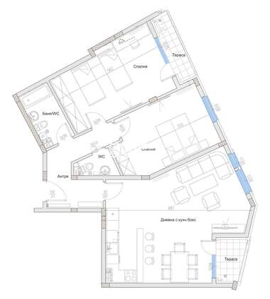 Vânzare - Apartament în Center,  Plovdiv