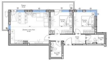 Vânzare - Apartament în Kiuceuk Parij,  Plovdiv