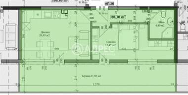 For sale - Apartment in Buzludja,  Veliko Tarnovo
