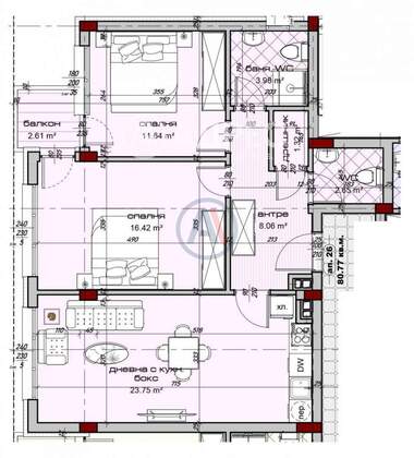 For sale - Apartment in Izgrev,  Varna