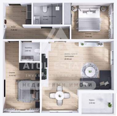 Vânzare - Apartament în Kamenița 2,  Plovdiv