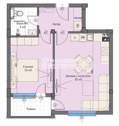 Продажба - Апартамент в Кършияка,  Пловдив