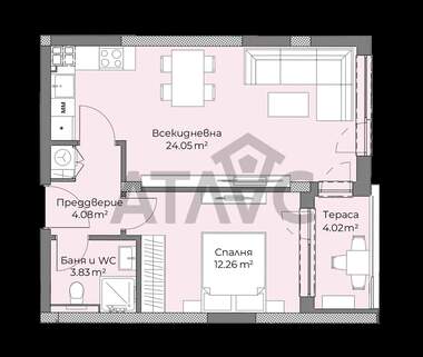 Satış - Apartman olarak Hristo Smirnenski,  Plovdiv