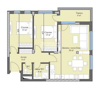 Vânzare - Apartament în Kărșiaka,  Plovdiv