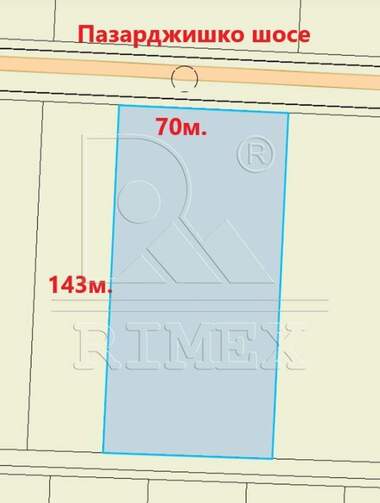 For sale - For Construction in Pazardjishko shose,  Plovdiv