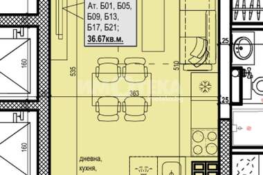 For sale - Apartment in Kiuchuk Parij,  Plovdiv