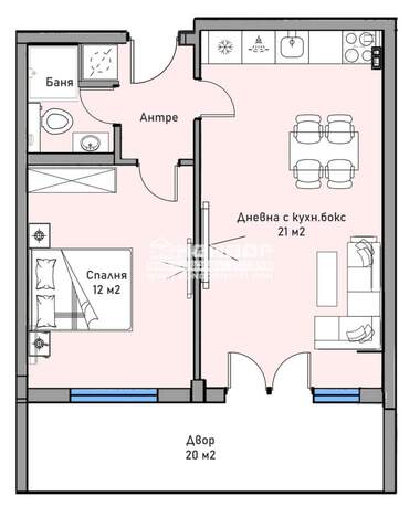 Vânzare - Apartament în Komatevo,  Plovdiv