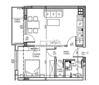 For sale - Apartment in Trakia,  Plovdiv