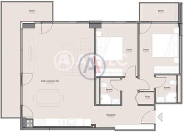 Vânzare - Apartament în Oboriștie,  Sofia