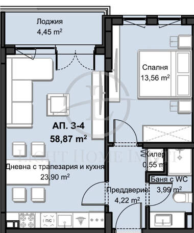 Satış - Apartman olarak Hristo Smirnenski,  Plovdiv