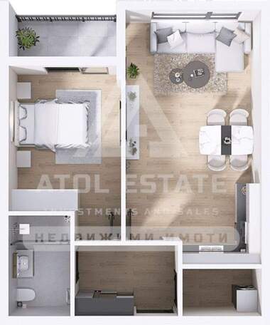 Vânzare - Apartament în Hristo Smirnenski,  Plovdiv