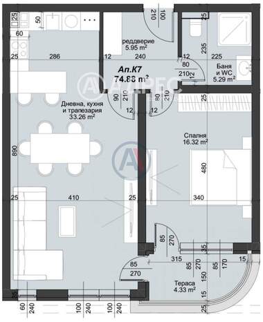 Verkauf - Wohnung in Trakia,  Plowdiw