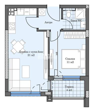 Vânzare - Apartament în Kărșiaka,  Plovdiv