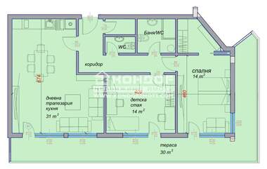 Vânzare - Apartament în Kiuceuk Parij,  Plovdiv