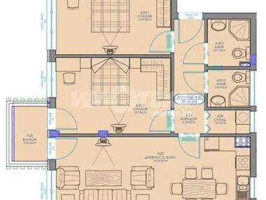 For sale - Apartment in Obelia 2,  Sofia