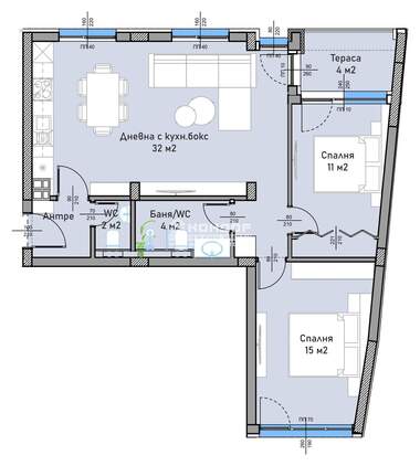 Satış - Apartman olarak Vastaniçeski,  Plovdiv