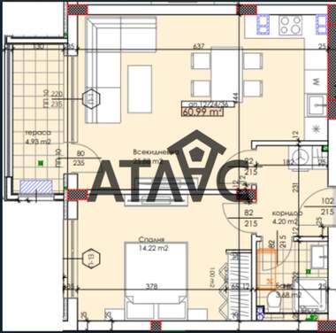 Satış - Apartman olarak Trakia,  Plovdiv