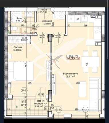 For sale - Apartment in Trakia,  Plovdiv