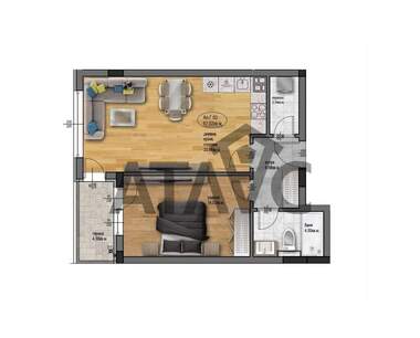 Satış - Apartman olarak Ostromila,  Plovdiv