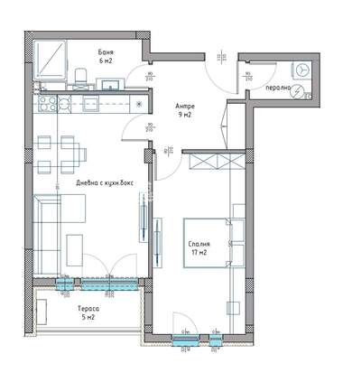 Vânzare - Apartament în Hristo Smirnenski,  Plovdiv