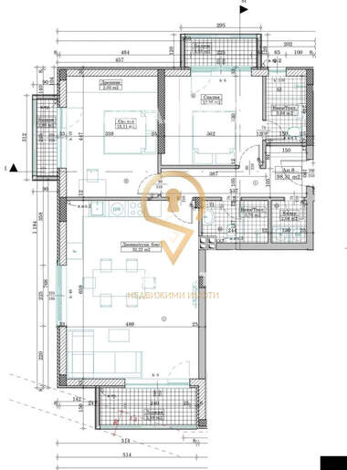 Vânzare - Apartament în Vinița,  Varna