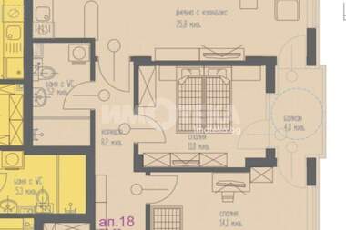 Продажа - Квартира в Център,  Варна