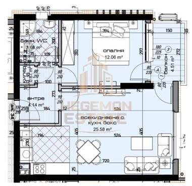 For sale - Apartment in Mladost 1,  Varna