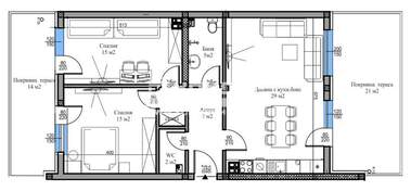 Vânzare - Apartament în Belomorski,  Plovdiv