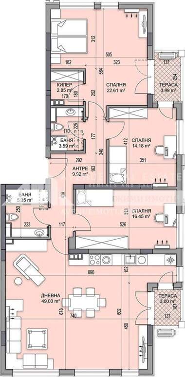 For sale - Apartment in Gagarin,  Plovdiv