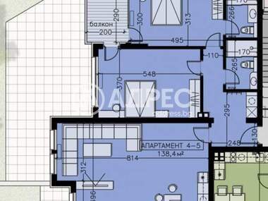 Satış - Apartman olarak Manastirski livadi-Iztok,  Sofia