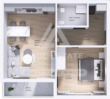 For sale - Apartment in Kamenica 2,  Plovdiv