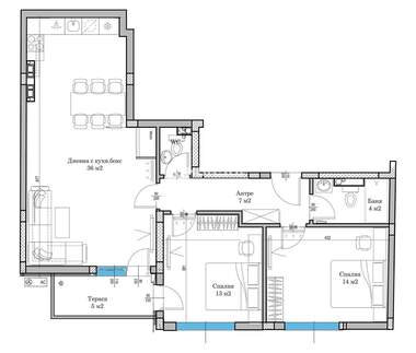 Vânzare - Apartament în Center,  Plovdiv