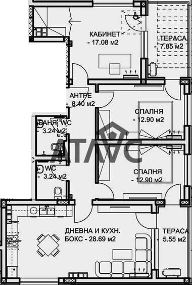 Продажа - Квартира у Остромила,  Пловдив