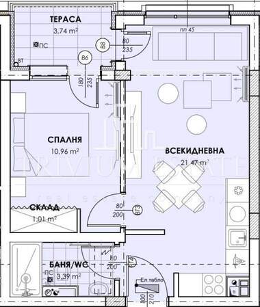 Продажба - Апартамент в Остромила,  Пловдив