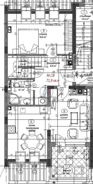 Продажа - Квартира в Овча Купел 2,  София