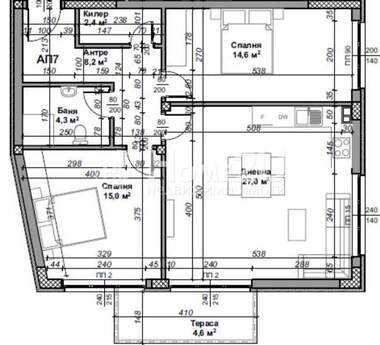 Verkauf - Wohnung in Wazrajdane 3,  Warna