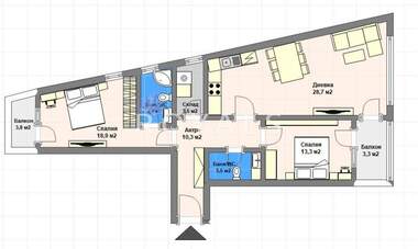 Verkauf - Wohnung in Krastowa wada,  Sovia