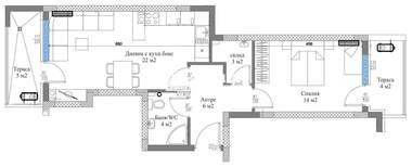 Vânzare - Apartament în Trakia,  Plovdiv