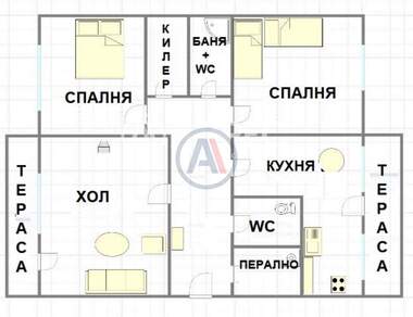 Satış - Apartman olarak Vazrajdane 1,  Varna