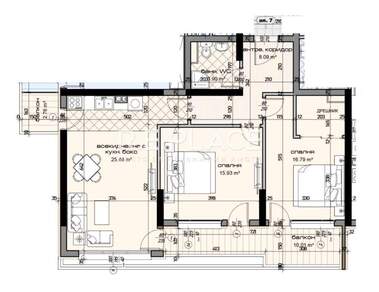 Verkauf - Wohnung in Mladost 1,  Warna