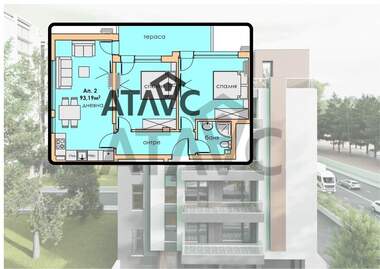 Satış - Apartman olarak Sadiyski,  Plovdiv