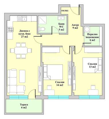 Vânzare - Apartament în Kiuceuk Parij,  Plovdiv