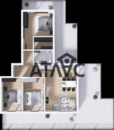 Vânzare - Apartament în Hristo Smirnenski,  Plovdiv
